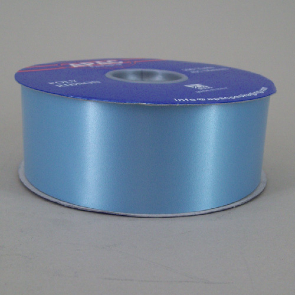 Poly Ribbon Pale Blue Florist Supplies